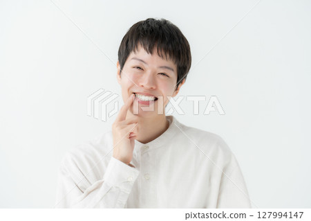 美容牙科、男性牙科護理 127994147