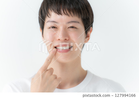 美容牙科、男性牙科護理 127994166