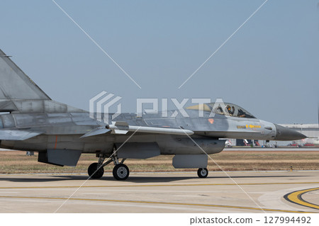 Fighter planes are taking off Fighter planes are taking off 127994492