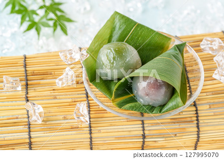 夏季日式甜點“葛饅頭” 127995070