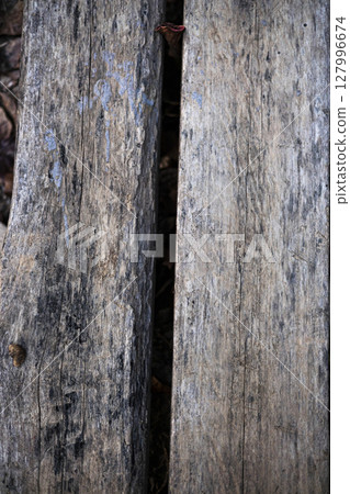 Toddler's Scribbles On The House Wall, Background for advertising and wallpaper in wood and texture scene. Toddler's Scribbles On The House Wall, Background for advertising and wallpaper in wood and texture scene. 127996674