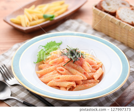 檸檬明太子通心粉－清爽的西式義面 127997373