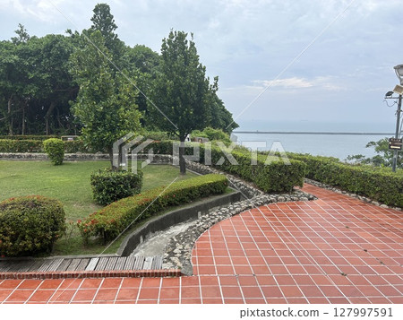 This is the beautiful garden of the British Consulate at Takao in Kaohsiung, Taiwan. 127997591