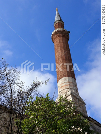 Istanbul Hagia Sophia Minaret Istanbul Hagia Sophia Minaret 127998435