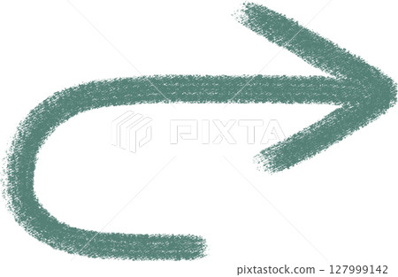 Handwritten moss green forward icon 127999142