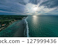 Beautiful blue sea in Uluwatu, Bali 127999436