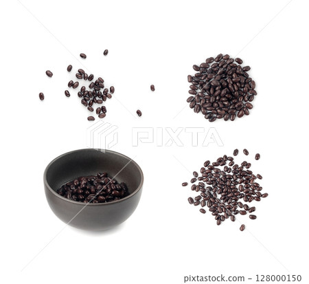 Black beans, cooked bean piles, baked legume, canned dark beans, rajma, Phaseolus vulgaris Black beans, cooked bean piles, baked legume, canned dark beans, rajma, Phaseolus vulgaris 128000150