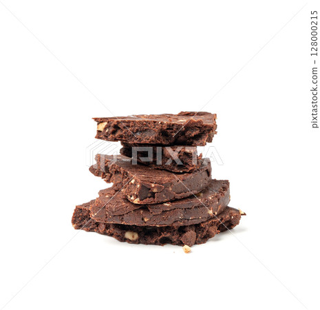 Protein cookie, round protein brownie with chocolate and cocoa, gluten-free cookies Protein cookie, round protein brownie with chocolate and cocoa, gluten-free cookies 128000215