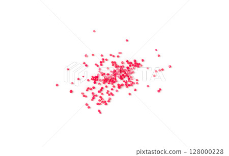 Candy sprinkle pile, round sugar sprinkles, small sweet color confectionery decoration balls Candy sprinkle pile, round sugar sprinkles, small sweet color confectionery decoration balls 128000228