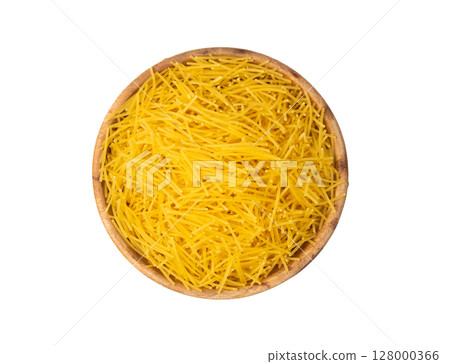 Raw vermicelli, gold soup pasta, small scattered homemade noodles, thin macaroni Raw vermicelli, gold soup pasta, small scattered homemade noodles, thin macaroni 128000366