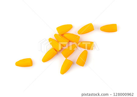 Corn ear chews, jelly milk chewable candies with corn flavor, Vietnamese chewable candies 128000962