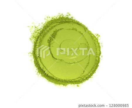 Matcha powder texture background, green tea dust pattern, flour banner, powdered chlorella Matcha powder texture background, green tea dust pattern, flour banner, powdered chlorella 128000985