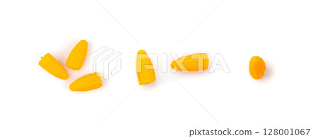 Corn ear chews, jelly milk chewable candies with corn flavor, Vietnamese chewable candies Corn ear chews, jelly milk chewable candies with corn flavor, Vietnamese chewable candies 128001067