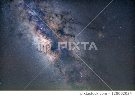 [Milky Way material] Summer Milky Way at Shibu Pass, near Scorpio [Gunma Prefecture] 128002024