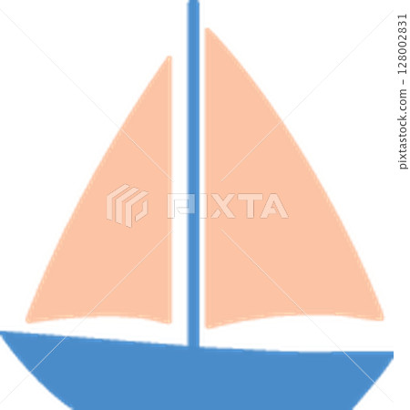 Sailboat Illustration 128002831