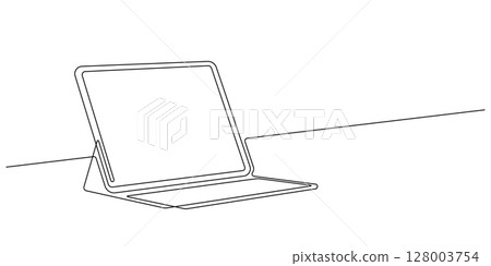 digital tablet computer online workplace one line digital tablet computer online workplace one line 128003754