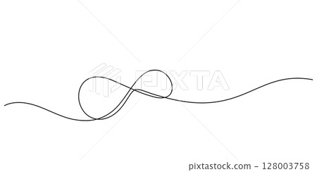 infinity symbol line art minimalism handdrawn infinity symbol line art minimalism handdrawn 128003758