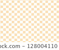 [Traditional Japanese pattern] Kanoko seamless pattern (yellow) 128004110