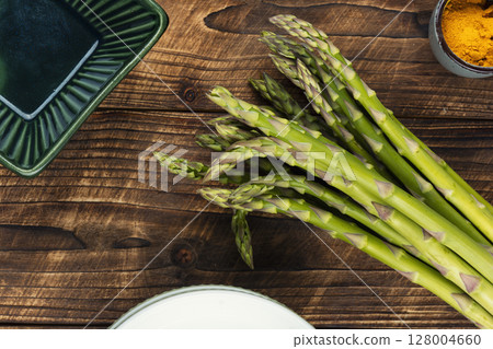 Fresh German asparagus, organic vegetables. Fresh German asparagus, organic vegetables. 128004660
