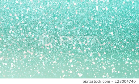 Emerald green sparkling glitter background 128004740