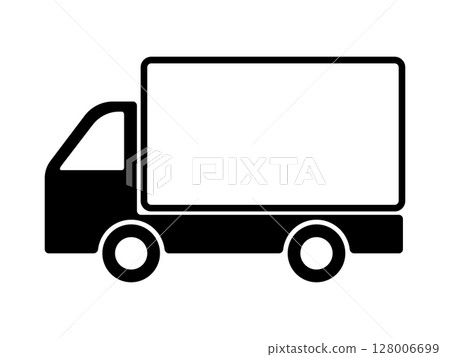 Large truck icon monotone 128006699
