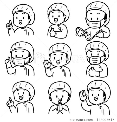 vector set of dentist vector set of dentist 128007617