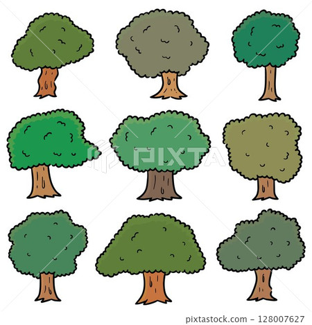 vector set of tree vector set of tree 128007627