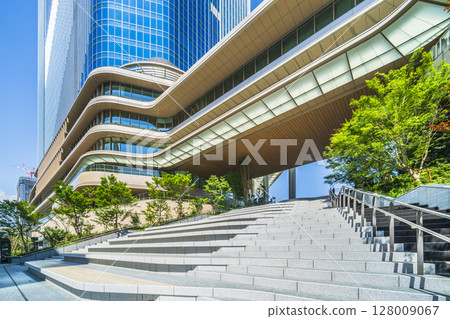 Urban view of Takanawa Gateway City Link Pillar 1 (north) [Minato Ward, Tokyo] 128009067