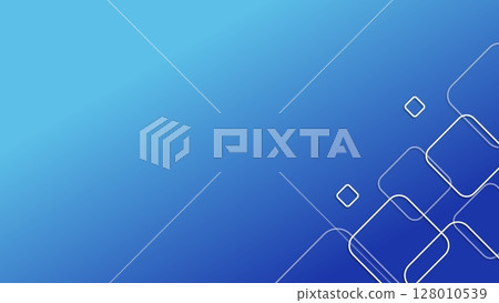 Simple background with gradient and squares 128010539