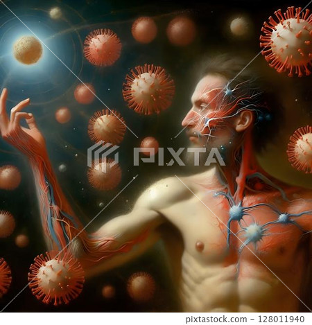 humanity's ongoing battle against viruses humanity's ongoing battle against viruses 128011940