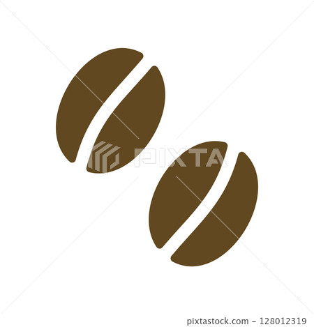 咖啡豆圖示說明 128012319