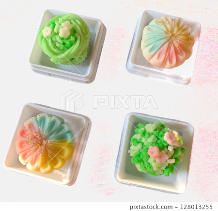 手工日式點心 練切 手工日式點心 練切 128013255