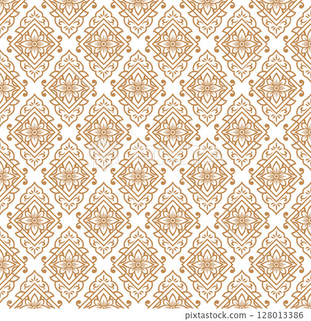 Asian Pattern 44 (Gold) 128013386