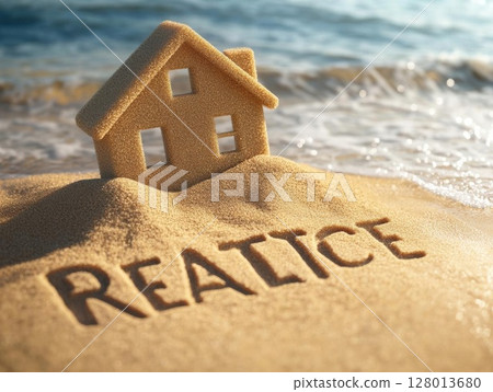Beachfront Property: A Dream Home in the Sand 128013680