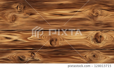 Rustic Brown Wooden Plank Texture with Knots Rustic Brown Wooden Plank Texture with Knots 128013715