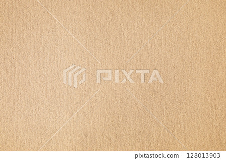 Old brown paper with visible grain macro texture 128013903