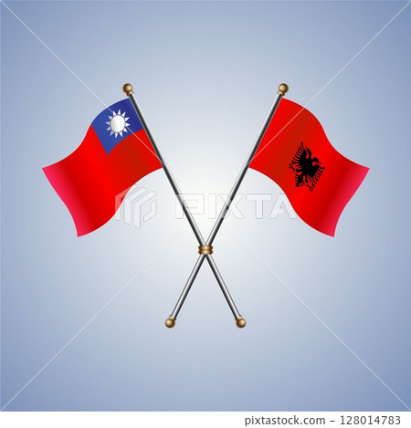 Taiwan and Albania flag relations Taiwan and Albania flag relations 128014783