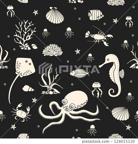 Pattern Underwater Seabed Ocean Sea Marine habitat 128015120
