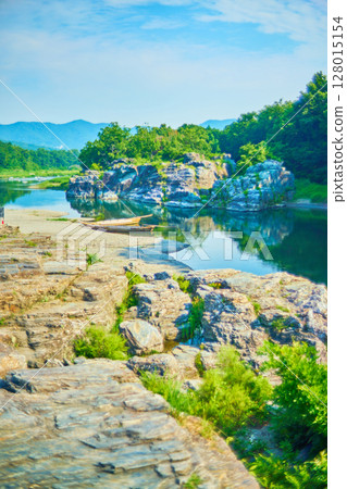 Chichibu Nagatoro Valley Summer scenery 128015154