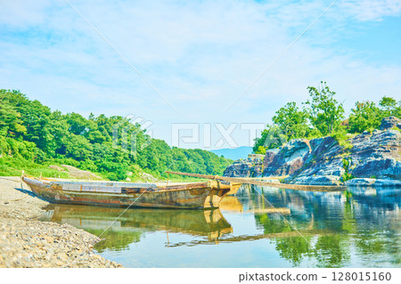Chichibu Nagatoro Valley Summer scenery Chichibu Nagatoro Valley Summer scenery 128015160