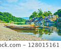 秩父長瀞溪谷夏日風景 128015161