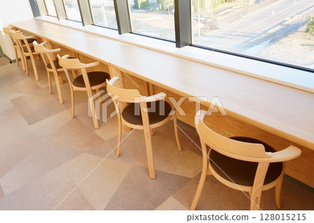 Scenery of lounge facility 128015215