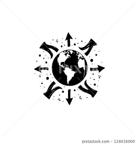 Global connections and impact: representing worldwide influence and expansion Global connections and impact: representing worldwide influence and expansion 128016000