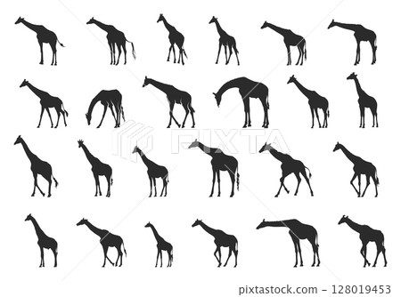 Giraffe silhouette, Giraffe Svg, Giraffe silhouettes, Giraffe vector illustration, Giraffe clipart Giraffe silhouette, Giraffe Svg, Giraffe silhouettes, Giraffe vector illustration, Giraffe clipart 128019453