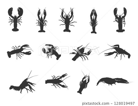Crayfish silhouette, Lobsters silhouette, Crayfish svg, Crawfish svg, Crawfish silhouette, Seafish silhouette, Crayfish bundle Crayfish silhouette, Lobsters silhouette, Crayfish svg, Crawfish svg, Crawfish silhouette, Seafish silhouette, Crayfish bundle 128019497