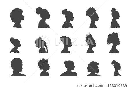 Black woman silhouette,  Black woman svg, Afro woman silhouette, Afro woman svg, African woman silhouette, Afrian woman svg 128019789