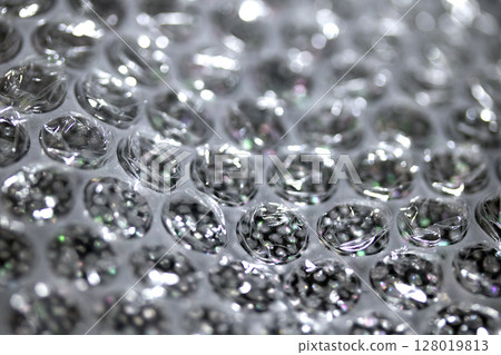 Abstract Bubble Wrap Plastic Circles Shiny Coloured Background Abstract Bubble Wrap Plastic Circles Shiny Coloured Background 128019813