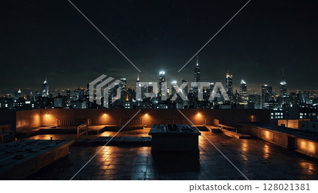 大城市夜景 128021381
