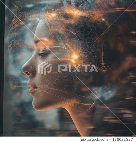 Modern concept of receiving information and sensations 128021537