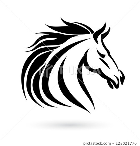 Horse head 128021776